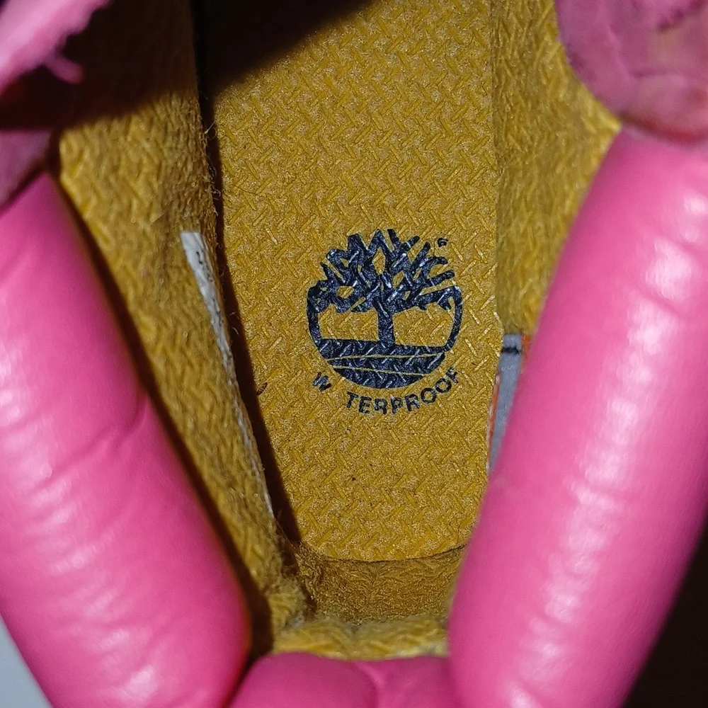 Timberland Pink Toddler‎ girls boots Size 8